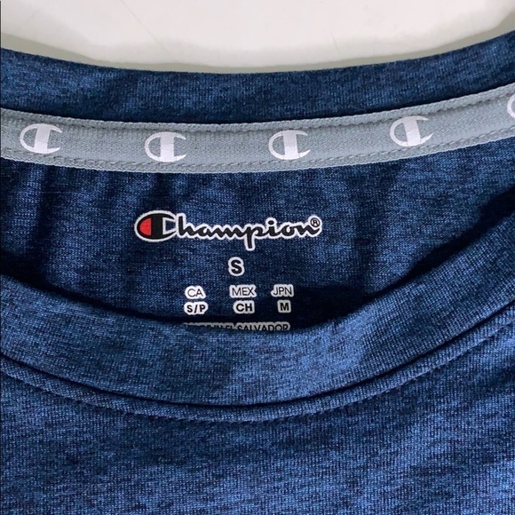 Buzz Georgia Institute of Technology Champion long sleeve navy Top - Picture 4 of 7